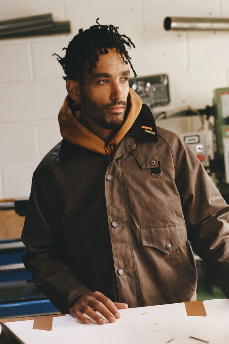 barbour levis collaboration collection release info