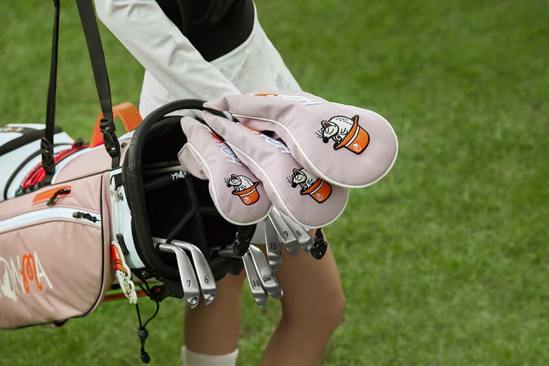 Malbon Golf Honma Japan Club Set Collaboration driver iron bag cart headcover clothing apparel logo