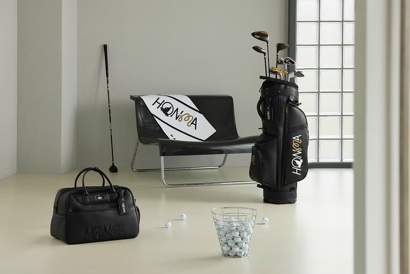 Malbon Golf Honma Japan Club Set Collaboration driver iron bag cart headcover clothing apparel logo