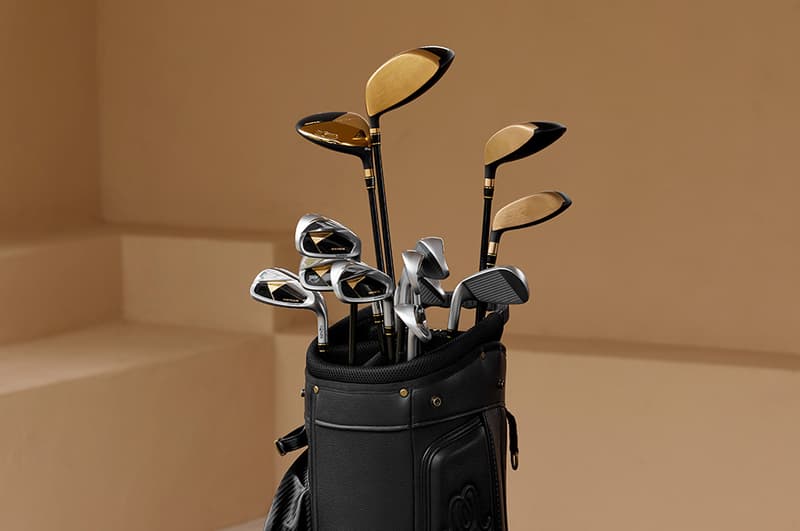 Malbon Golf Honma Japan Club Set Collaboration driver iron bag cart headcover clothing apparel logo