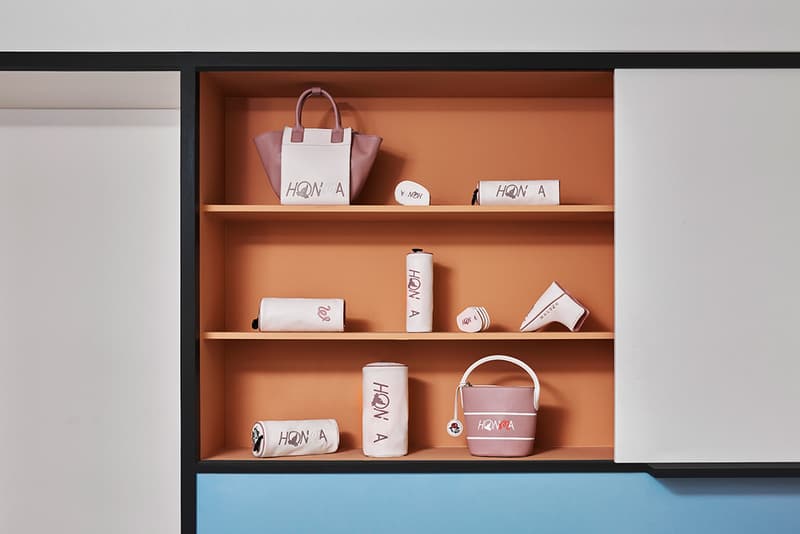 Malbon Golf Honma Japan Club Set Collaboration driver iron bag cart headcover clothing apparel logo