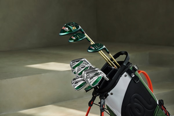 Malbon Golf Honma Japan Club Set Collaboration driver iron bag cart headcover clothing apparel logo