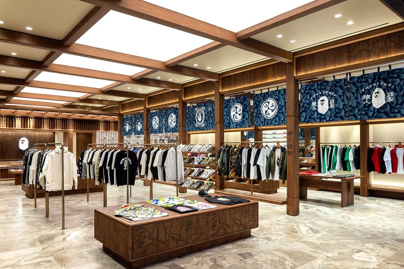 BAPE Store American Dream new jersey Wins Retail Design Institute International Design Awards