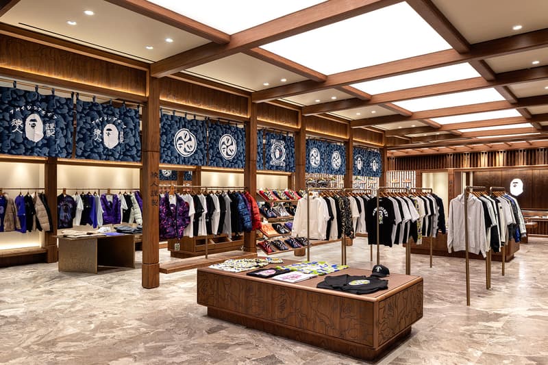 BAPE Store American Dream new jersey Wins Retail Design Institute International Design Awards