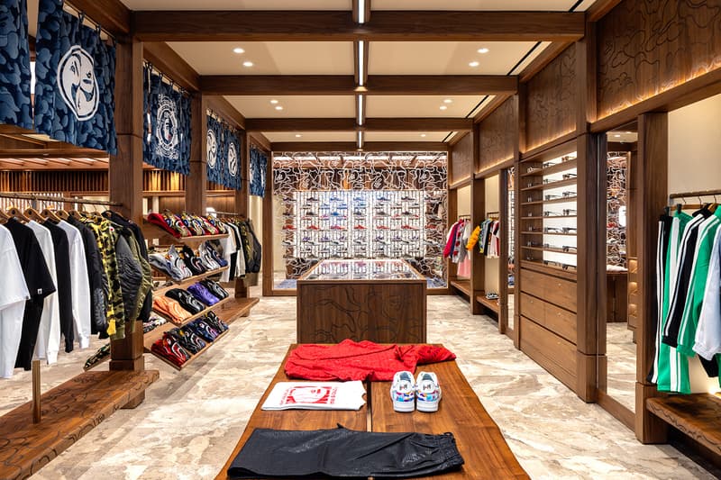 BAPE Store American Dream new jersey Wins Retail Design Institute International Design Awards