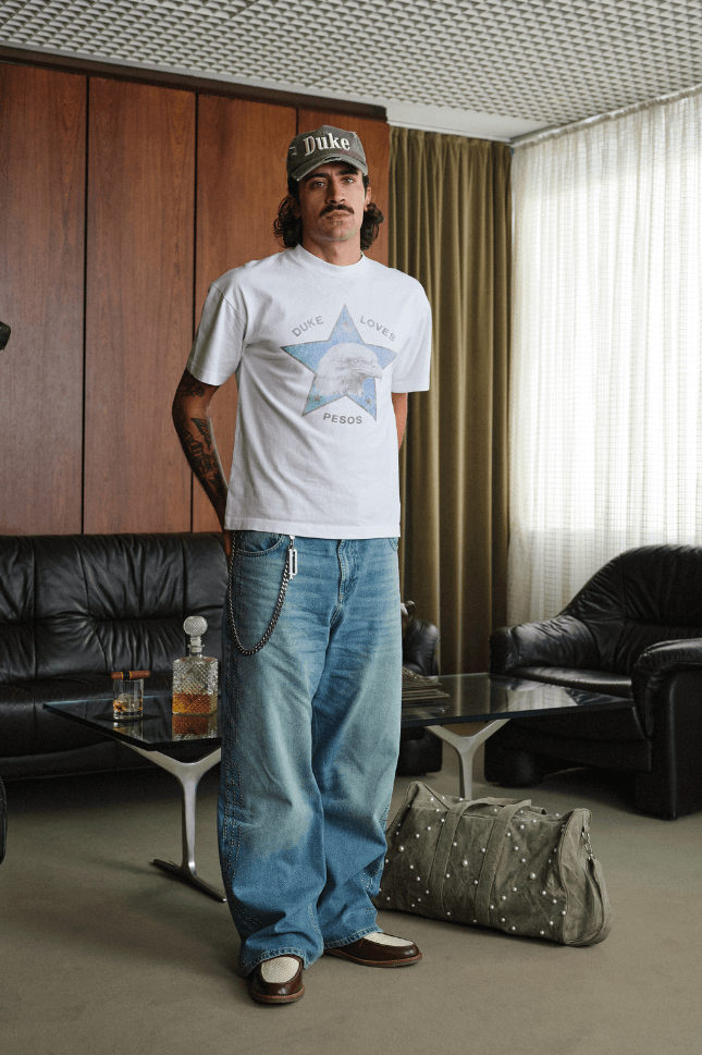 DUKE + DEXTER, Düsseldorf-based Peso, Justin Fuchs, Archie Hewlett, D’nieccio Mitchell, Lukas Amador, Bernard Fouquet.