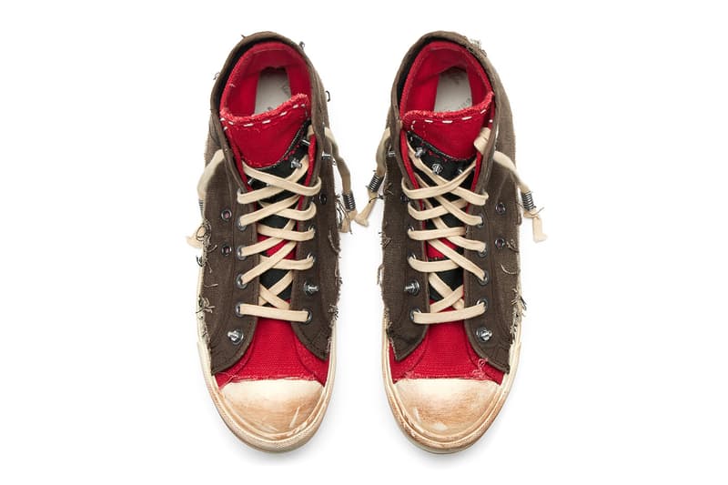 Maison Margiela Loved to Death Sneaker Red and Brown S39WS0129P7454HB129 Blue and Black S39WS0129P7454HB129 Release Info