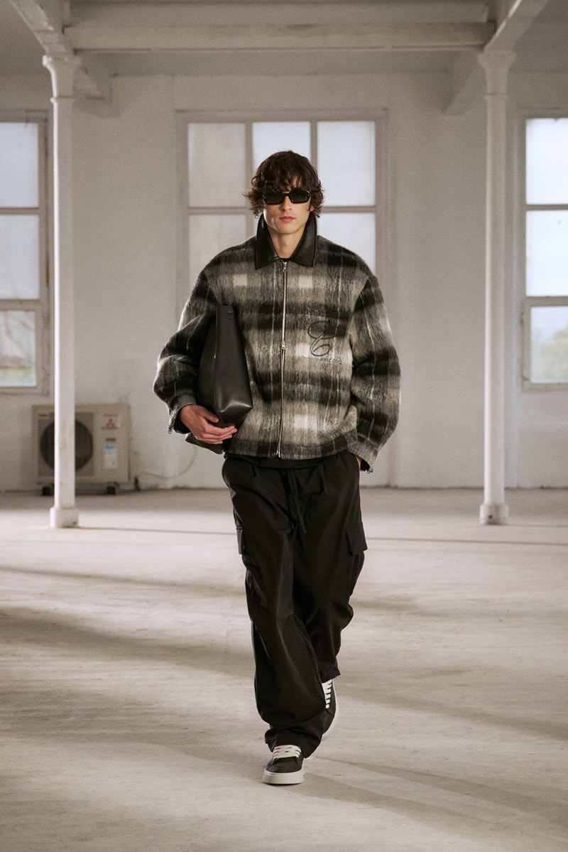 the couture club fw25 the runway streetwear luxury ross worwick knitwear tracksuits translucent puffer jacket miniskirts coats flannels Selfridges