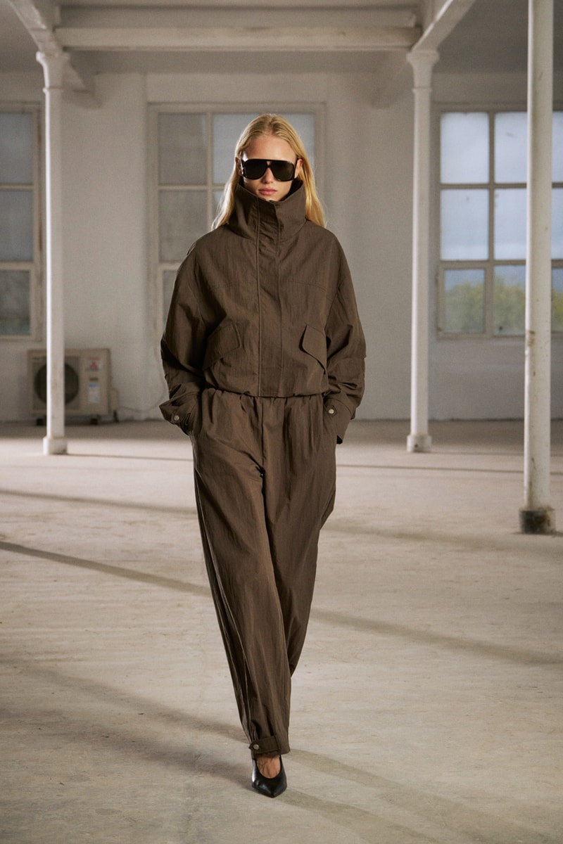 the couture club fw25 the runway streetwear luxury ross worwick knitwear tracksuits translucent puffer jacket miniskirts coats flannels Selfridges