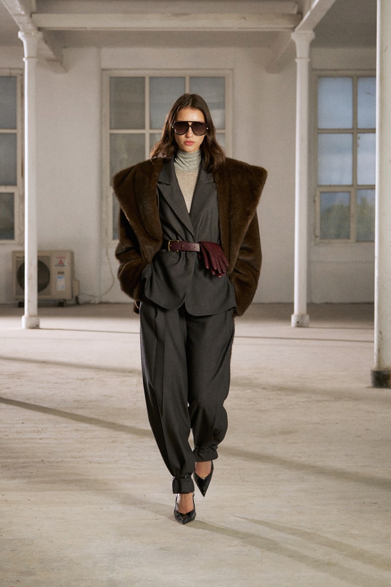 the couture club fw25 the runway streetwear luxury ross worwick knitwear tracksuits translucent puffer jacket miniskirts coats flannels Selfridges