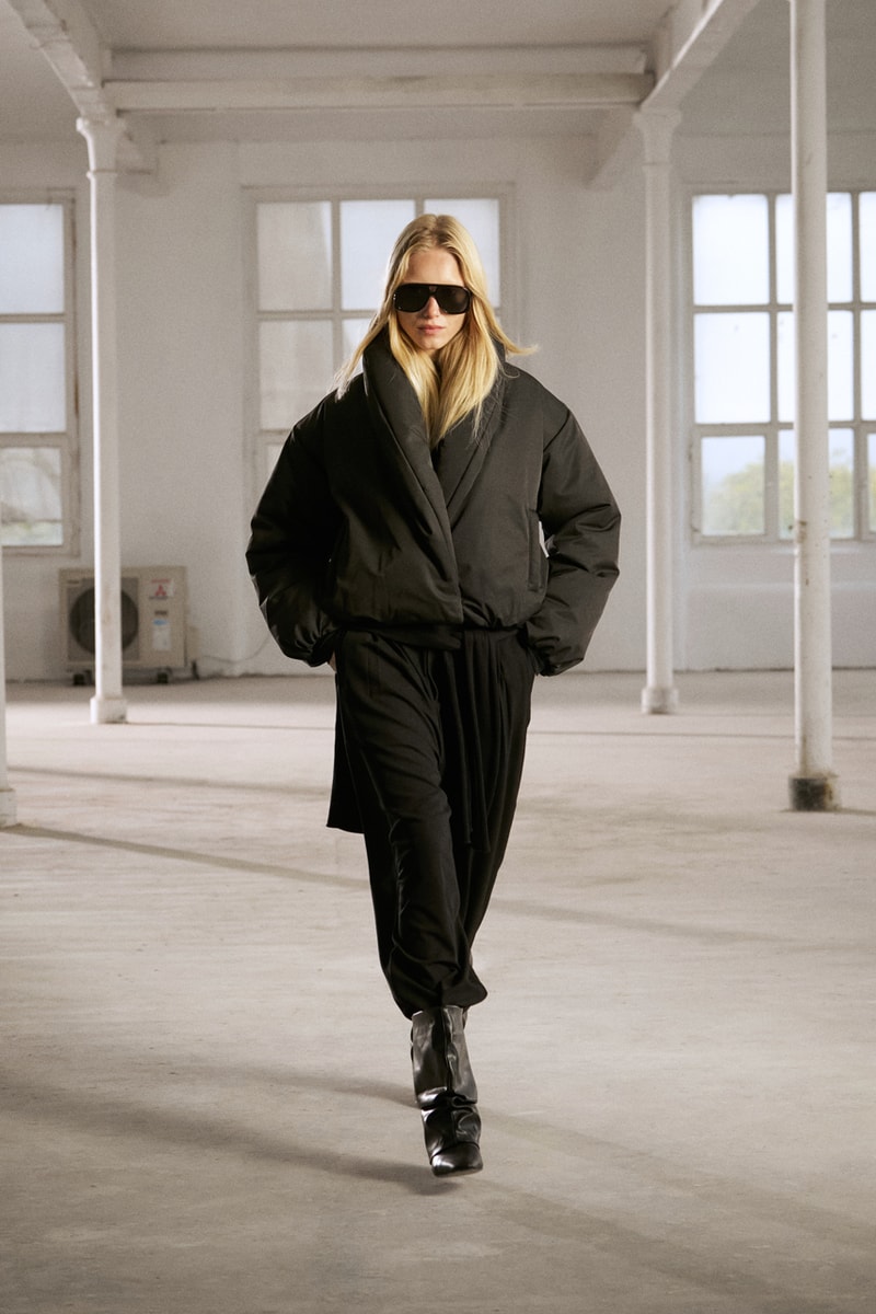 the couture club fw25 the runway streetwear luxury ross worwick knitwear tracksuits translucent puffer jacket miniskirts coats flannels Selfridges