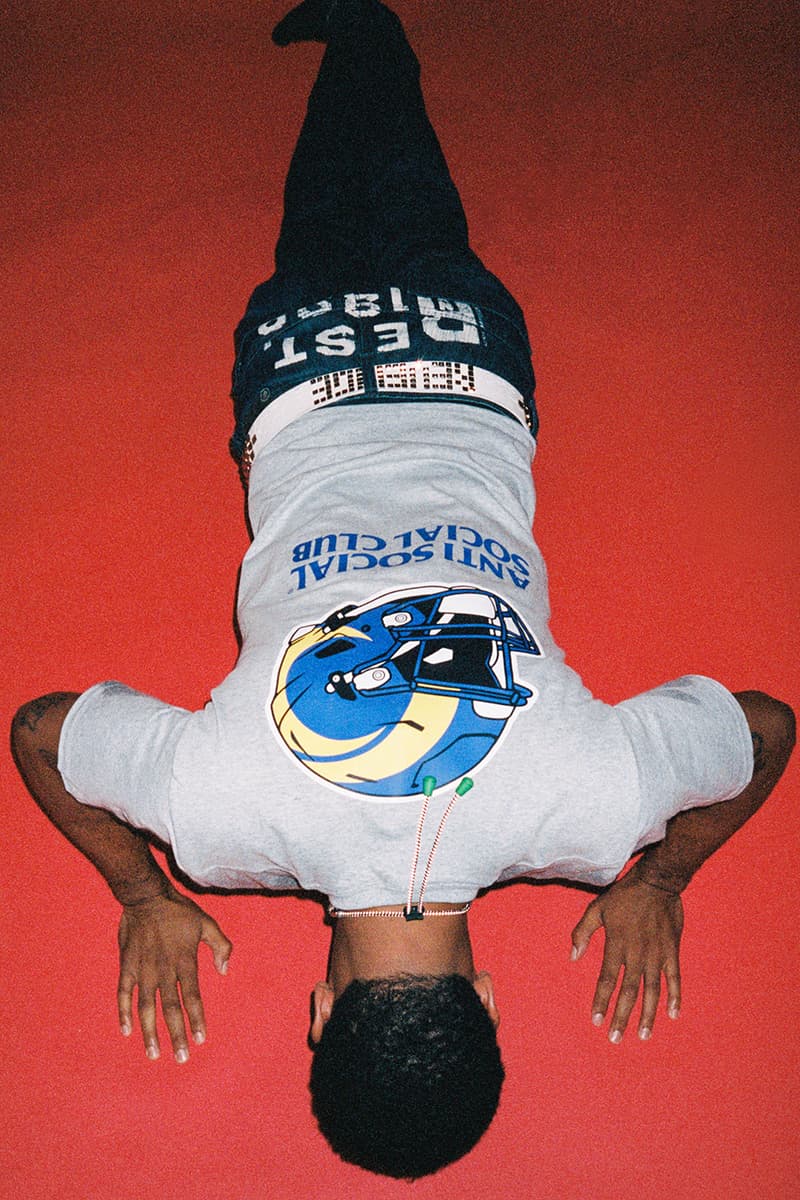 Anti Social Social Club NFL Collaboration Release Info Debut release american football gridiron