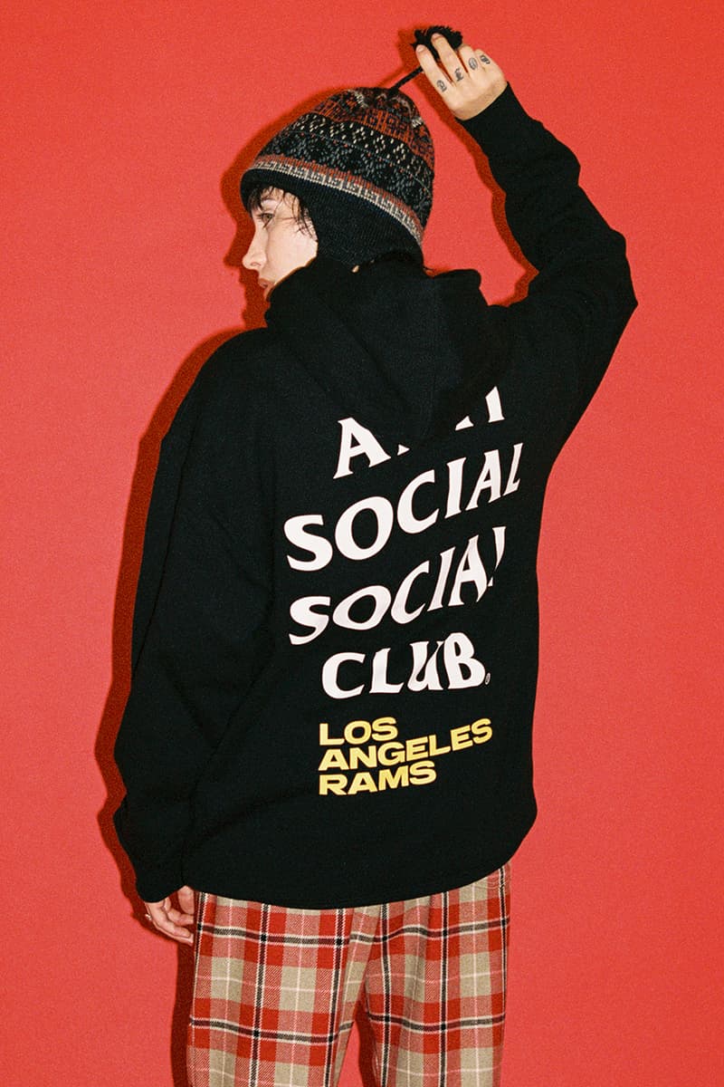 Anti Social Social Club NFL Collaboration Release Info Debut release american football gridiron