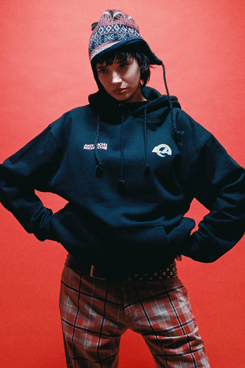 Anti Social Social Club NFL Collaboration Release Info Debut release american football gridiron