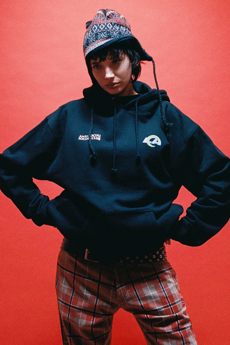 Anti Social Social Club NFL Collaboration Release Info Debut release american football gridiron