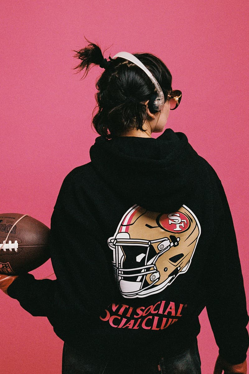 Anti Social Social Club NFL Collaboration Release Info Debut release american football gridiron