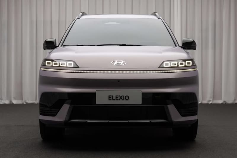 Hyundai ELEXIO electric SUV interior with a 27-inch 4K screen and Dolby Atmos audio for the China market