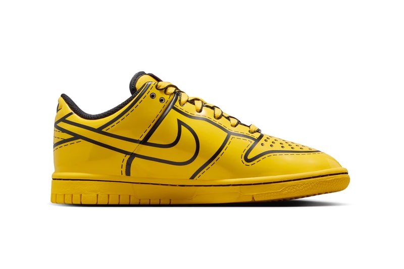 LEGO x Nike Dunk Low “Tour Yellow” GS Release Info Tour Yellow/Black-Volt grade school collaboration 