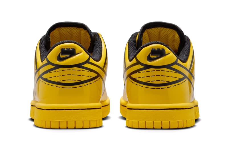 LEGO x Nike Dunk Low “Tour Yellow” GS Release Info Tour Yellow/Black-Volt grade school collaboration 