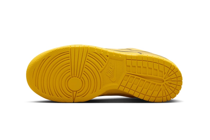 LEGO x Nike Dunk Low “Tour Yellow” GS Release Info Tour Yellow/Black-Volt grade school collaboration 