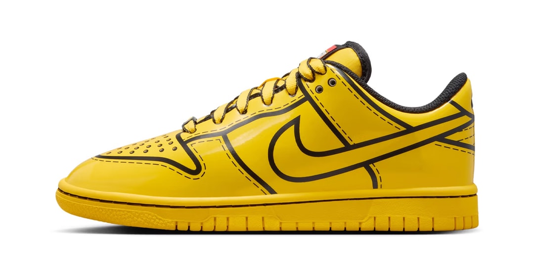 Take an Official Look at the LEGO x Nike Dunk Low "Tour Yellow"