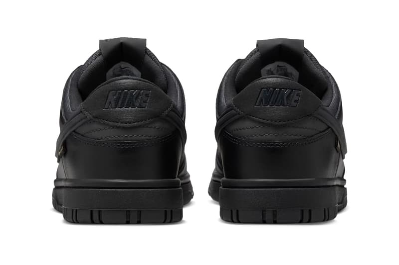 Official Look Nike Dunk Low GTX "Black" HQ2053-001 gore tex all weather Black/Anthracite-Off Noir