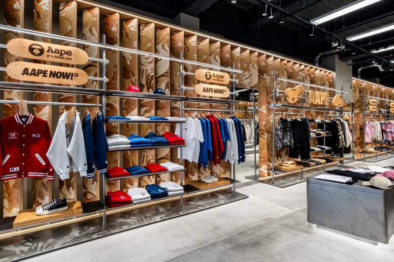 Osaka's New Streetwear Destination! AAPE Opens Shinsaibashi Store 