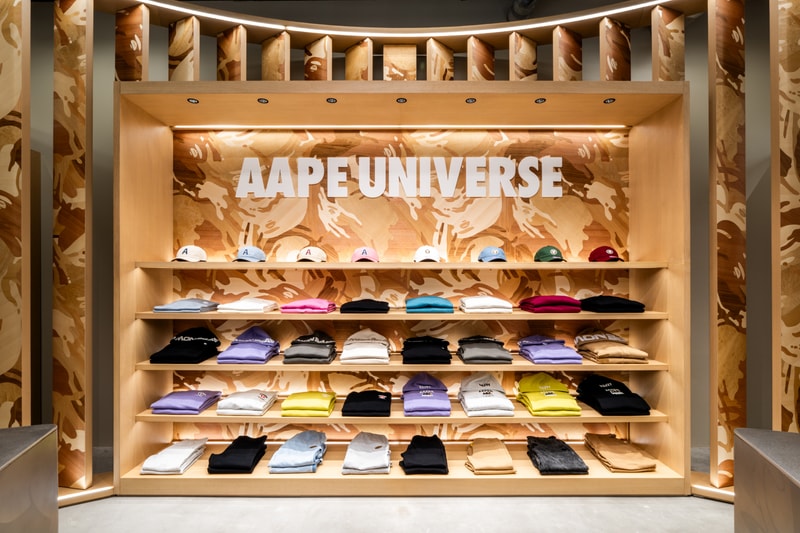 Osaka's New Streetwear Destination! AAPE Opens Shinsaibashi Store 