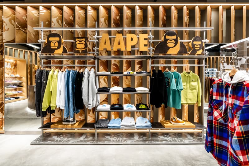 Osaka's New Streetwear Destination! AAPE Opens Shinsaibashi Store 