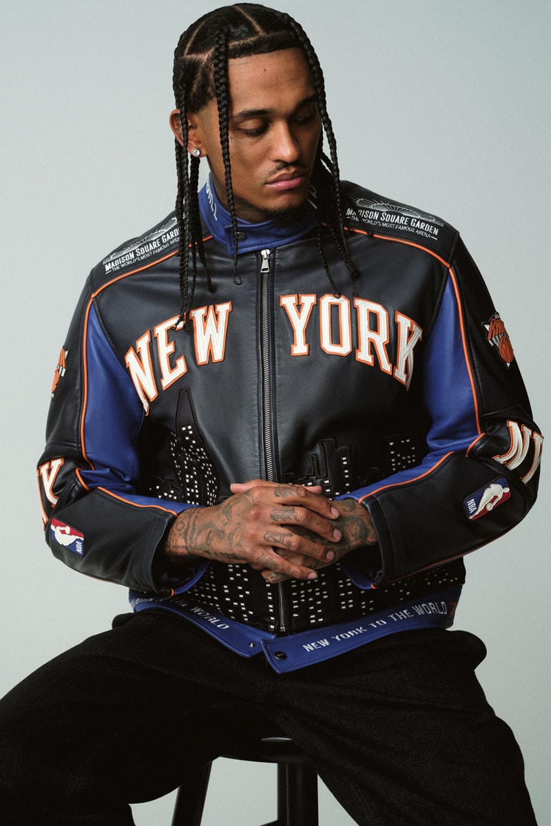 The Full Kith x New York Knicks 2025 Lookbook Has Landed collaboration release info footwear karl anthony towns kat basketball nyc jordan clarkson patrick ewing bernard king coach captain release info season msg ronnie feig price 