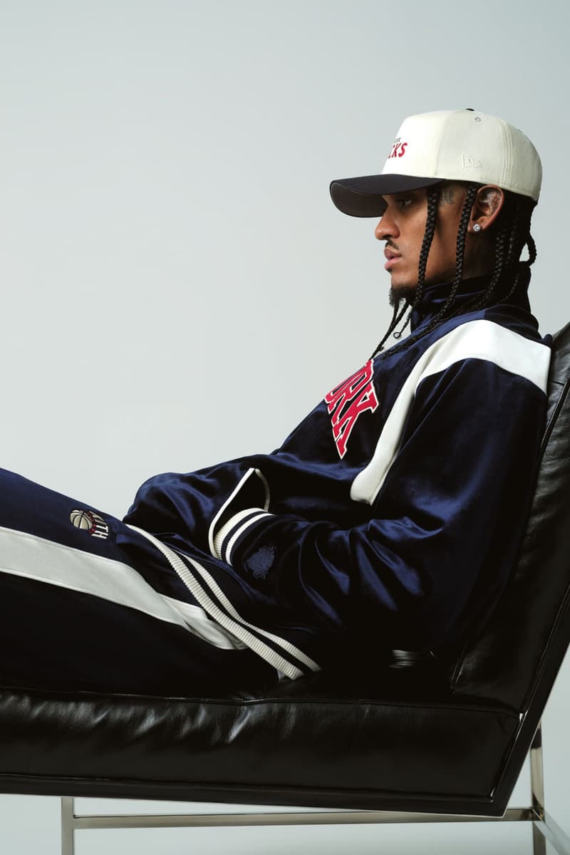 The Full Kith x New York Knicks 2025 Lookbook Has Landed collaboration release info footwear karl anthony towns kat basketball nyc jordan clarkson patrick ewing bernard king coach captain release info season msg ronnie feig price 