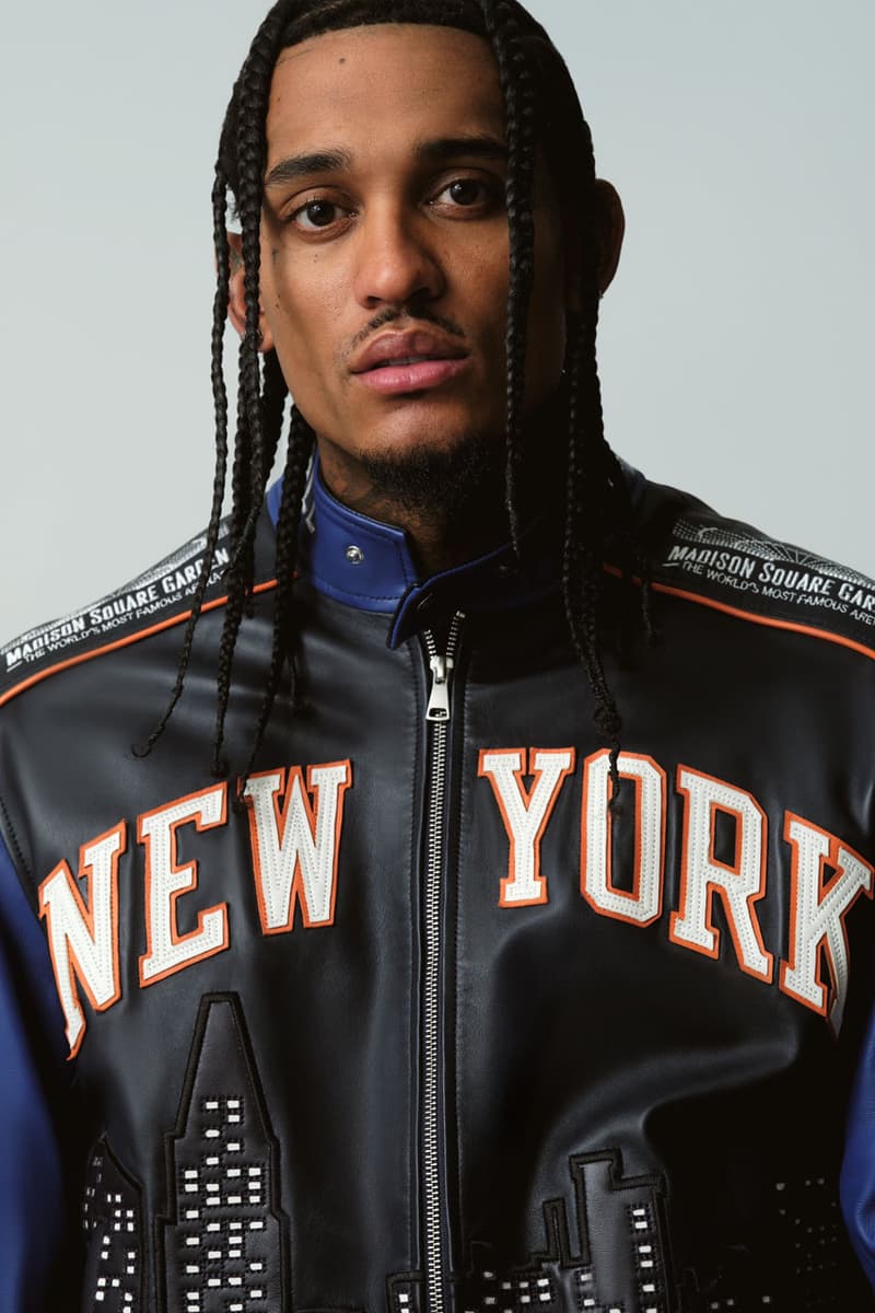 The Full Kith x New York Knicks 2025 Lookbook Has Landed collaboration release info footwear karl anthony towns kat basketball nyc jordan clarkson patrick ewing bernard king coach captain release info season msg ronnie feig price 