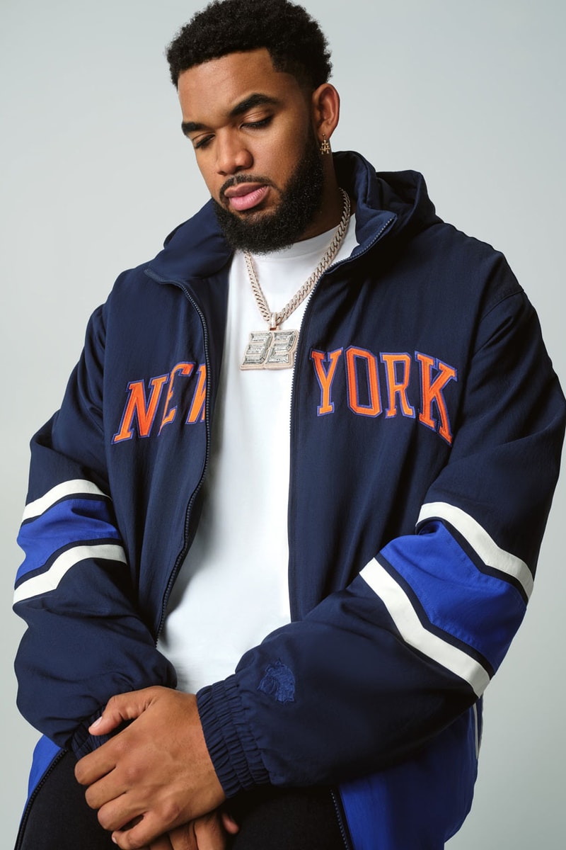 The Full Kith x New York Knicks 2025 Lookbook Has Landed collaboration release info footwear karl anthony towns kat basketball nyc jordan clarkson patrick ewing bernard king coach captain release info season msg ronnie feig price 