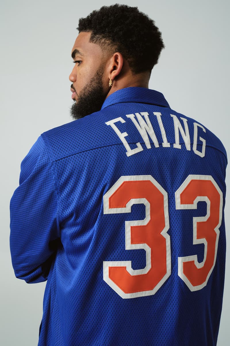 The Full Kith x New York Knicks 2025 Lookbook Has Landed collaboration release info footwear karl anthony towns kat basketball nyc jordan clarkson patrick ewing bernard king coach captain release info season msg ronnie feig price 