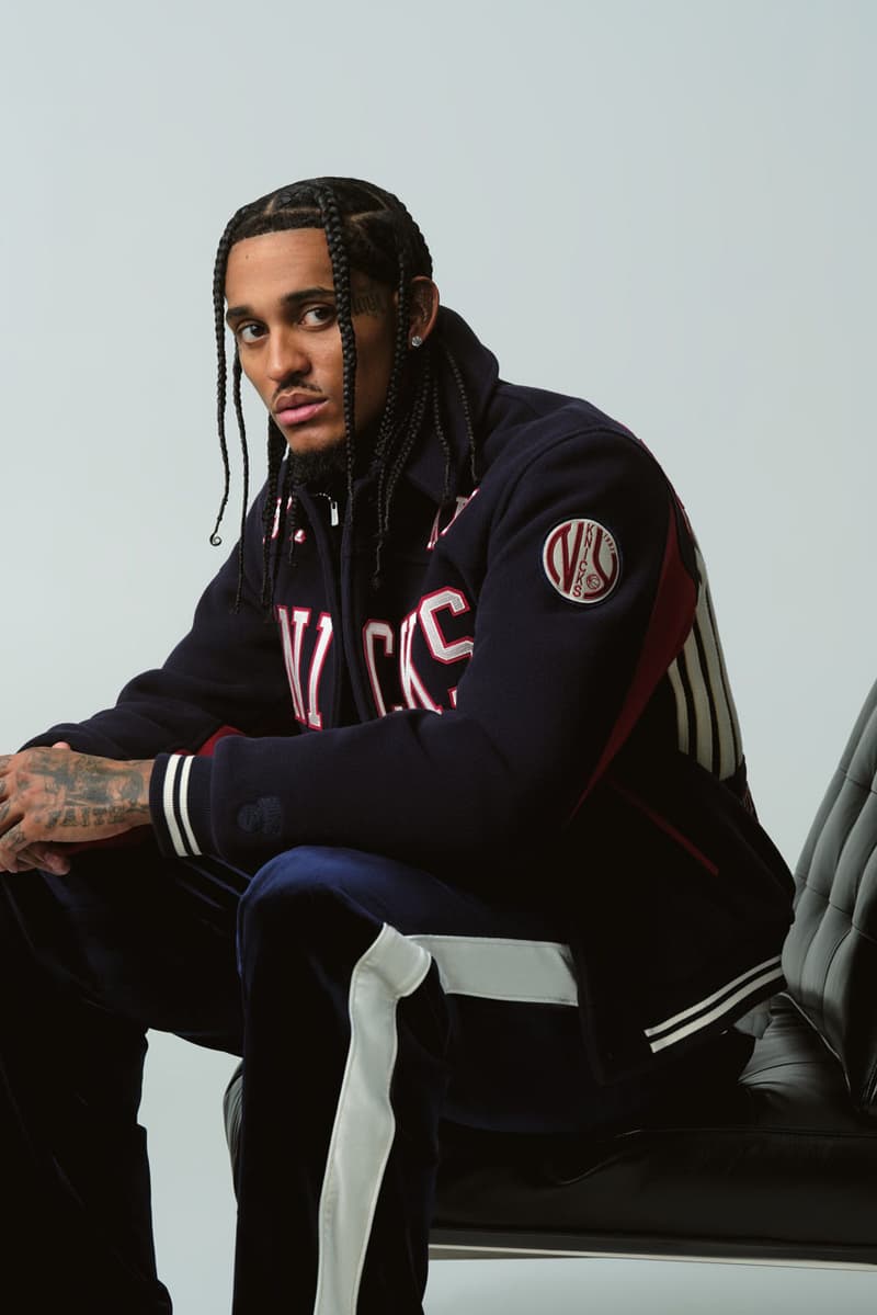 The Full Kith x New York Knicks 2025 Lookbook Has Landed collaboration release info footwear karl anthony towns kat basketball nyc jordan clarkson patrick ewing bernard king coach captain release info season msg ronnie feig price 