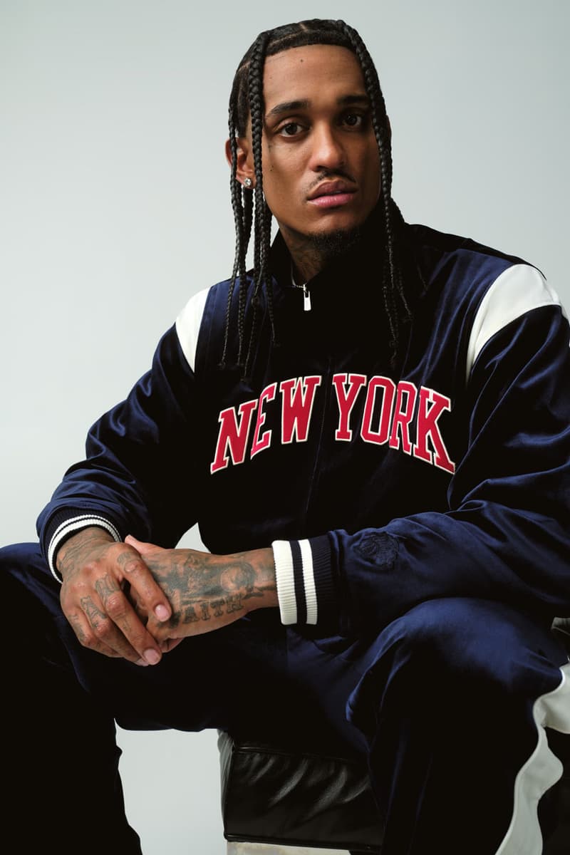 The Full Kith x New York Knicks 2025 Lookbook Has Landed collaboration release info footwear karl anthony towns kat basketball nyc jordan clarkson patrick ewing bernard king coach captain release info season msg ronnie feig price 
