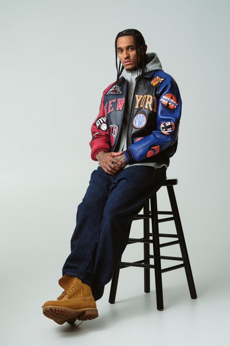 The Full Kith x New York Knicks 2025 Lookbook Has Landed collaboration release info footwear karl anthony towns kat basketball nyc jordan clarkson patrick ewing bernard king coach captain release info season msg ronnie feig price 
