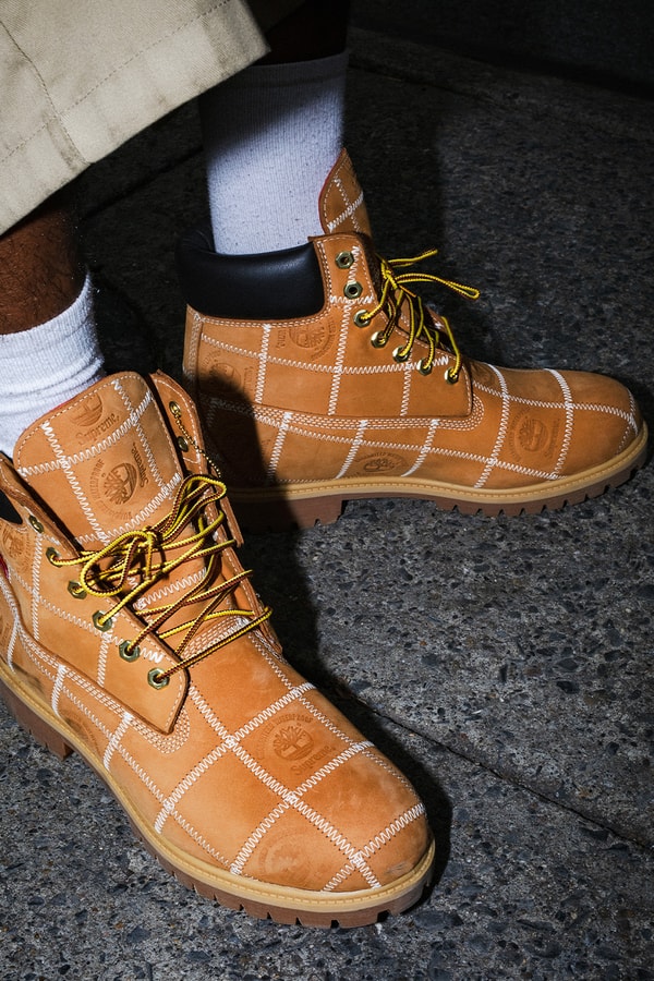 Supreme x Timberland Fall 2025 Collaboration release info boots premium waterproof