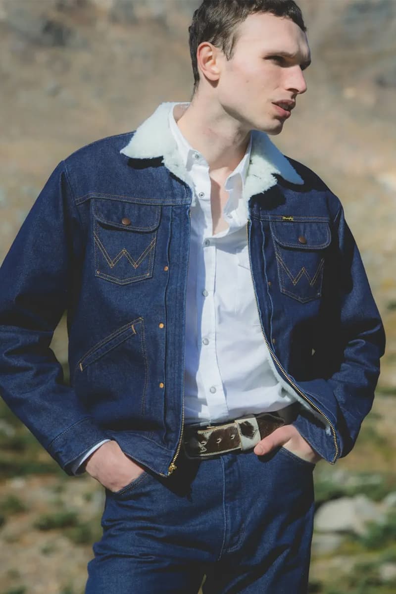 BEAMS Wrangler 24MJZ Boa Jacket collaboration release info