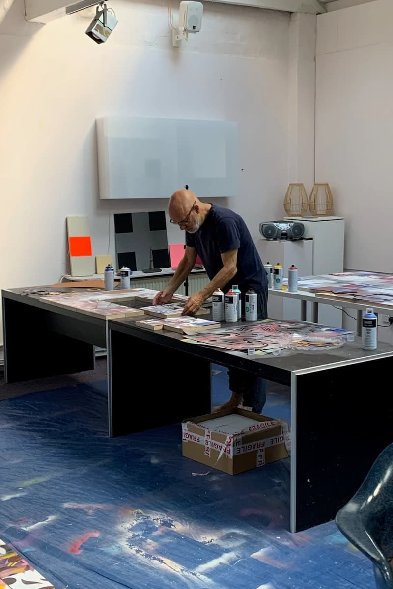 Brian Eno to Debut 'Blocks' Painting at Paul Stolper Gallery Art Artworks