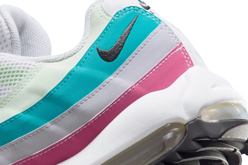 teal and grey or pink and white nike