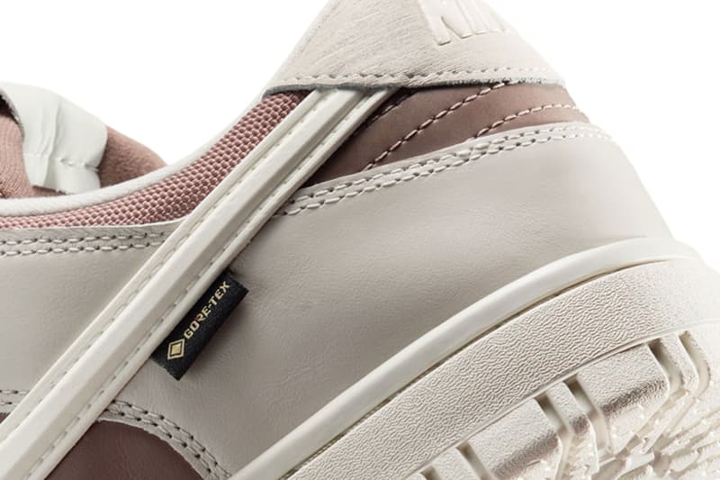 Nike Dunk Low GTX Light Bone Mink Brown Sail HQ2053-002 Release Info