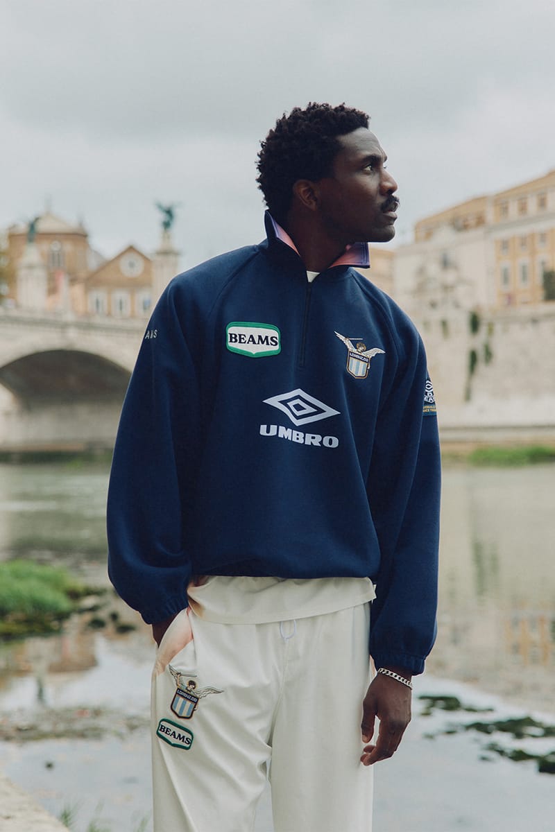 UMBRO BEAMS T track jacket GOLD line Jacket - Track 2.0 Collection Zip