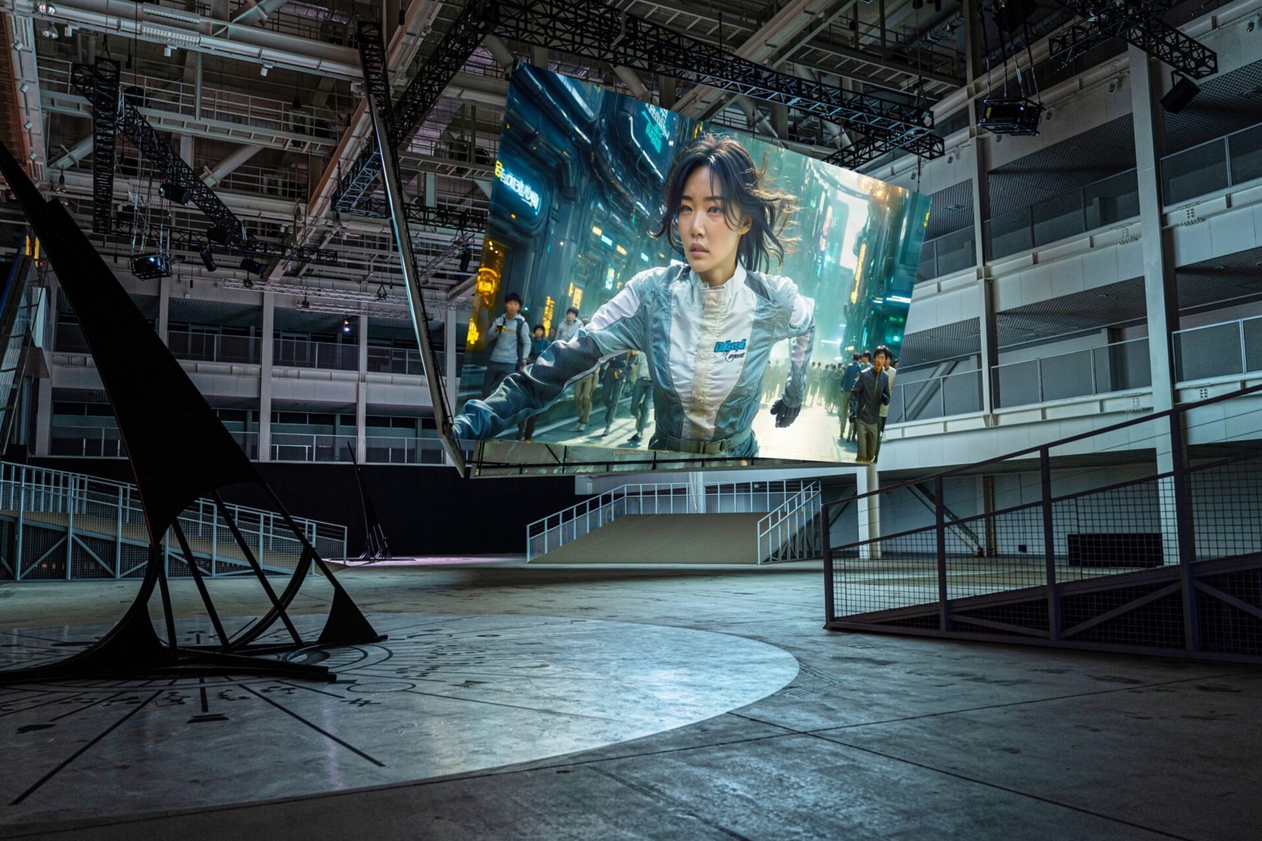 Ayoung Kim 'Delivery Dancer Codex' MoMA PS1 New York Art Artworks