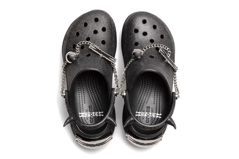 LE SSERAFIM Crocs Bae Clog Glitter/Black 212454 Release Info