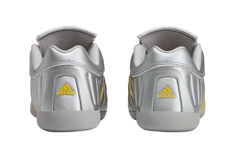 Miaou adidas Collection 2025 adidas Taekwondo Mei Elite Silver Metallic Collegiate Navy Hazy Yellow HP7196 adidas Taekwondo Boot Core Black JG9121 Release Info collaboration
