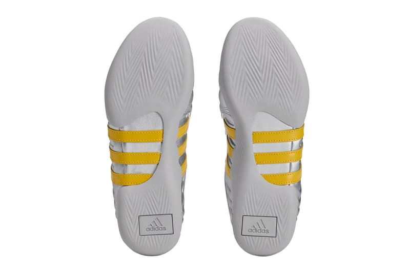 Miaou adidas Collection 2025 adidas Taekwondo Mei Elite Silver Metallic Collegiate Navy Hazy Yellow HP7196 adidas Taekwondo Boot Core Black JG9121 Release Info collaboration