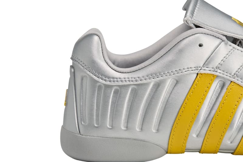 Miaou adidas Collection 2025 adidas Taekwondo Mei Elite Silver Metallic Collegiate Navy Hazy Yellow HP7196 adidas Taekwondo Boot Core Black JG9121 Release Info collaboration