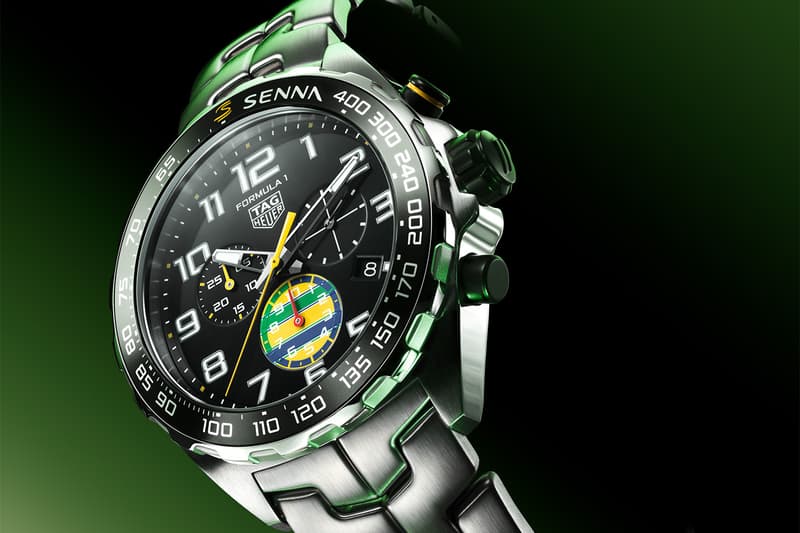Информация о выпуске хронографа TAG Heuer Formula 1 Aryton Senna