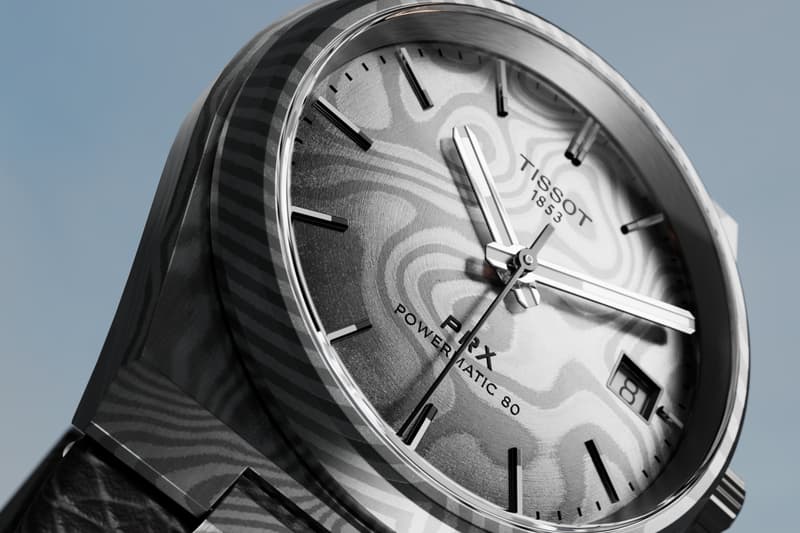 Tissot PRX Powermatic 80 Damascus Steel Release Info